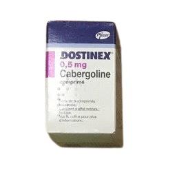 Dostinex 0.5mg (Cabergoline) Pfizer France (H/8V) 