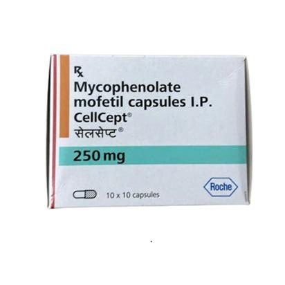 CellCept 250mg (Mikofenolat Mofetil) Roche IP (H/100v) 