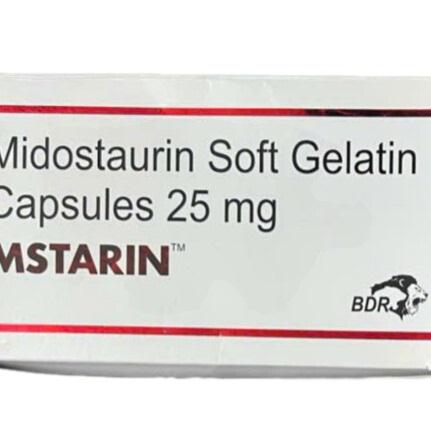 Mstarin 25mg (Midostaurin) BDR IP (H/28 V) 