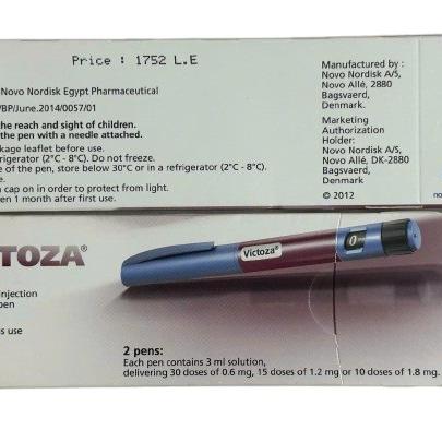 Victoza 6mg/ml (Liraglutide) Novo Nordisk Dernmark ( H/2 But) 