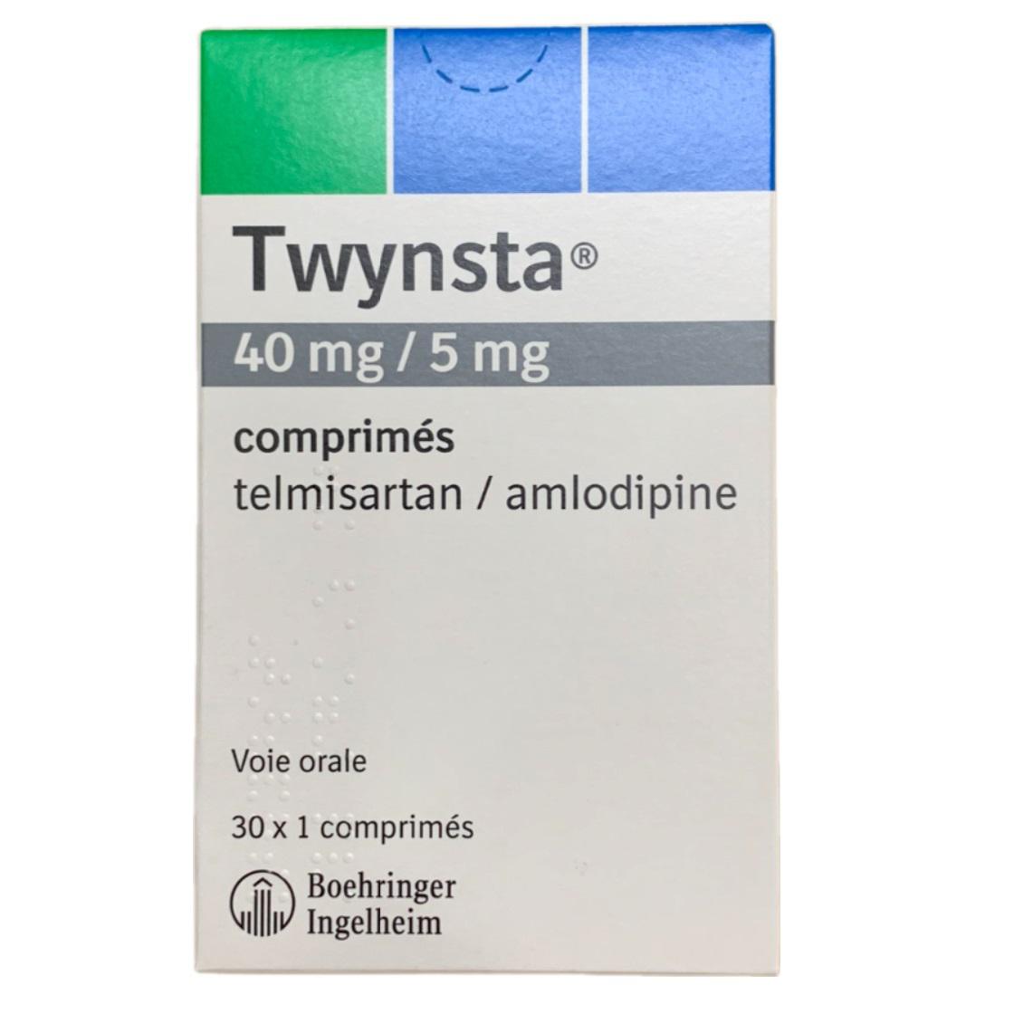 Twynsta 40/5  (Telmisartan, Amlodipine) Boehringer Ingelheim  (H/30v)