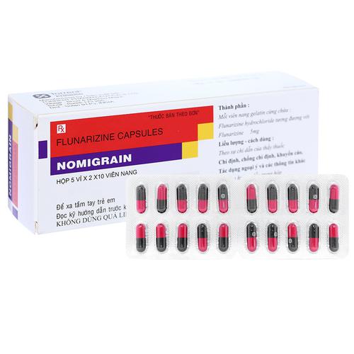 Nomigrain 5mg (Flunarizine) Torrent (H/100v)