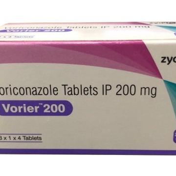 Vorier 200mg (Voriconazole tablets) Zydus IP (H/12V)