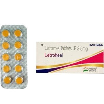 Letroheal 2.5mg (Letrozole) Healing Pharma IP (H/30V) 